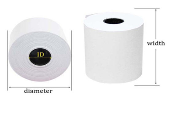 80×70 Registrierkasse-Thermopapier Rolls