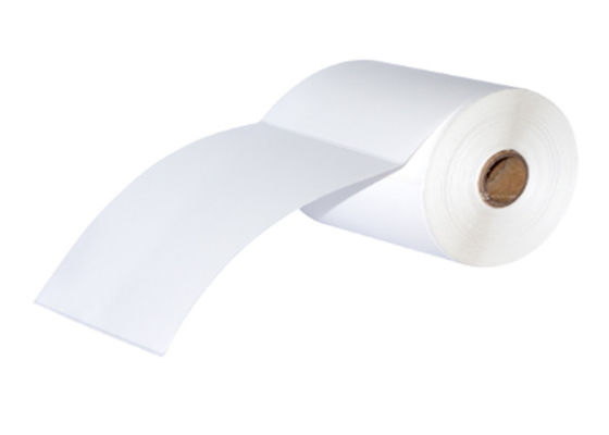 FSC genehmigte 67x28mm wasserdichte selbstklebende Aufkleber
