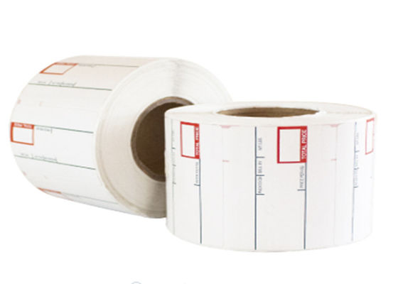 SGS genehmigte 57x32mm selbstklebenden Versandaufkleber-Aufkleber