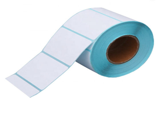 65mmx99mm 59x54mm direktes Thermal, das klebende Aufkleber versendet