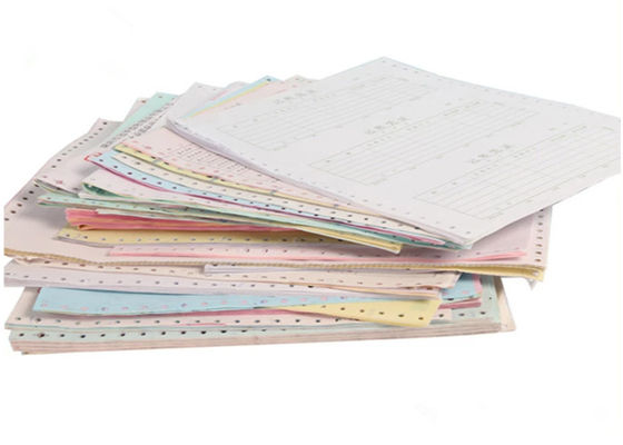 76x60mm Antirost-volle Farben druckten 3 Falten-NCR-Papier