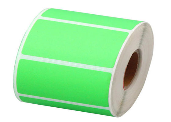 Glänzende wasserdichte selbstklebende Aufkleber des Laminats-57x32mm
