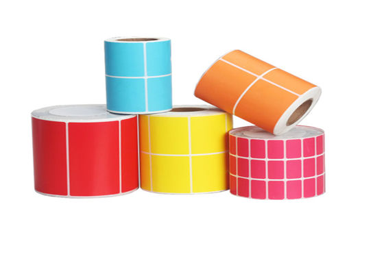 SGS anerkanntes Soem druckte Logo Blank Sticker Labels For-Drucken