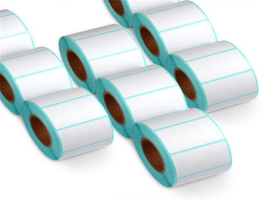 57x32mm Adreßperforierter Barcode-Drucker Label Roll