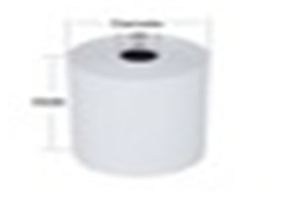 Weißes 57*40mm Pappkern ATM-Thermopapier Rolls