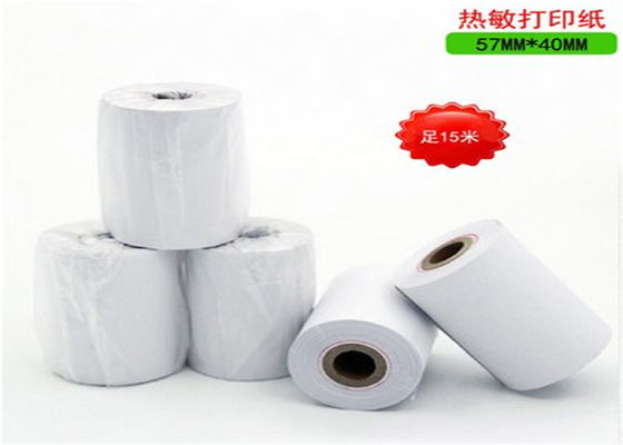 Kundenspezifisches Druck57 × 50mm geruchloses ATM-Thermopapier Rolls