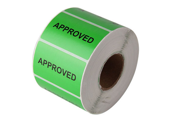 selbstklebende Aufkleber 100rolls/Box 67x28mm FSC für den Druck des freien Raumes