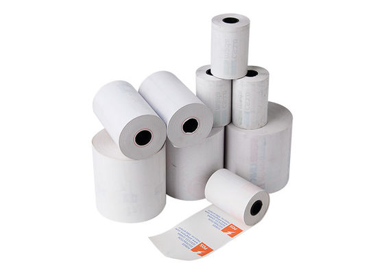 Doppeltes Beschichtung 65gsm ATM-Thermopapier Rolls 80x80mm 57x40mm