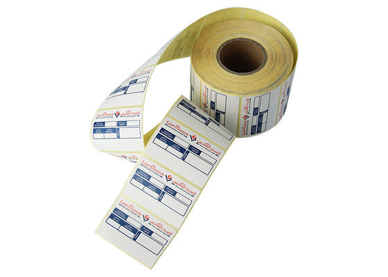 Direktes Thermal wasserdichtes COC-PET-PVCs beschriftet 102x76mm