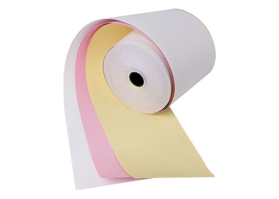 Weiße freie Thermopapier-Rolle 58gsm 62gsm BPA für ATM-Positions-Maschine