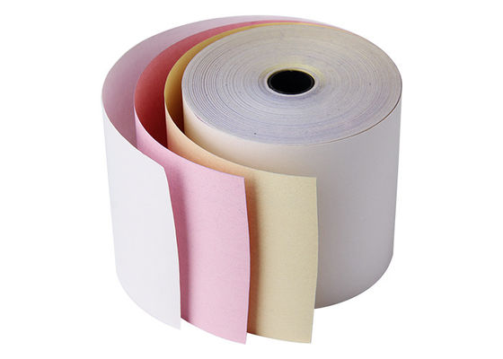 3 Falte kohlenstofffreies ATM-Thermopapier Rolls 80gsm für Positions-Maschine