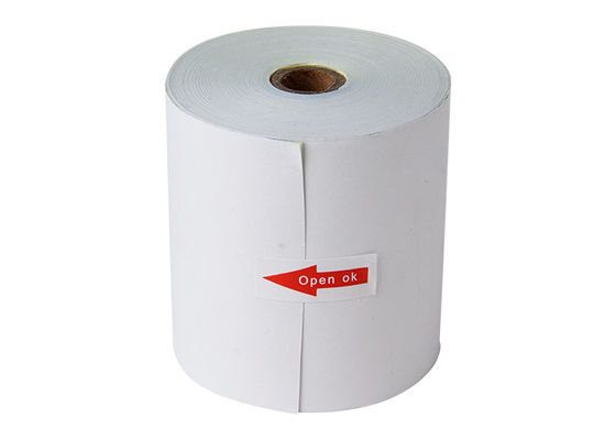 3 Falte kohlenstofffreies ATM-Thermopapier Rolls 80gsm für Positions-Maschine